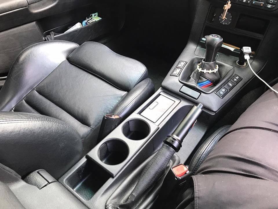 New cup holder in my e36(; : r/initiald